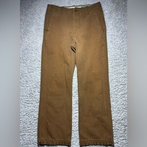 Gap Pants Mens 30 Khaki Boot Cut Classic Flap Pockets Dinner Holiday Preppy Prep